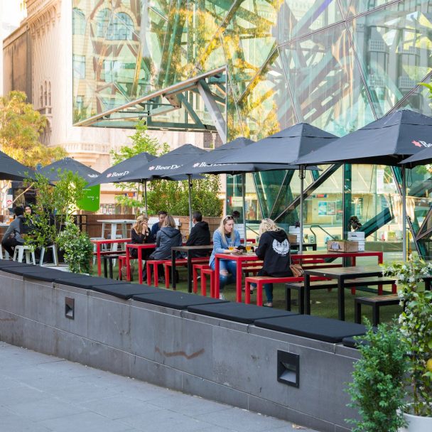Beer DeLuxe Fed Square Beer Garden Beer DeLuxe Fed Square Beer Garden